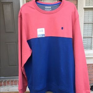 Izod Oversized Rust Pullover